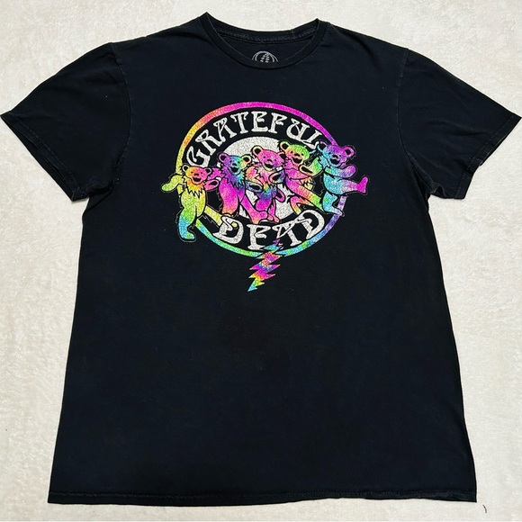 The Greatful Dead T Shirt Size Medium Distressed - Picture 1 of 4